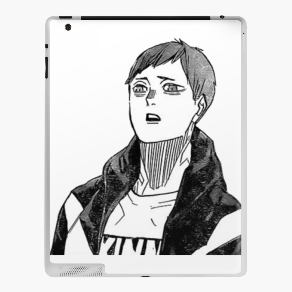 Futakuchi Haikyuu Timeskip Manga Cap IPad Case Skin By Joojlia