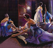Ballet Behind the Scenes by Yuriy Shevchuk