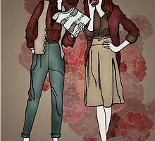 Women at work by annabours