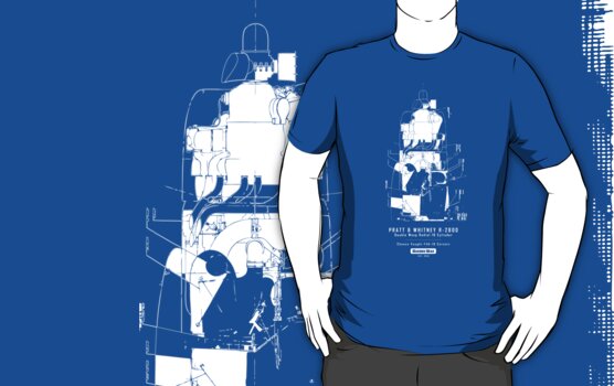 pratt and whitney t shirts