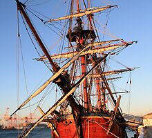 HMS Endeavour by Nigel Donald