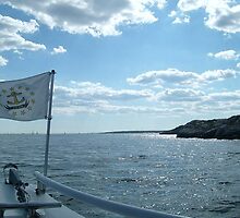Sailing on Narragansett Bay by Jane Neill-Hancock