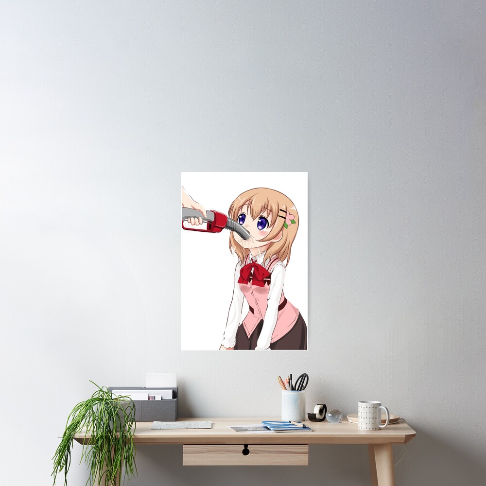 Stupid Anime Bitch Drink Gasoline Poster By Zoybaq Redbubble