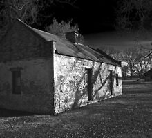 Slave Quarters - Melrose Plantation by Mike Capone
