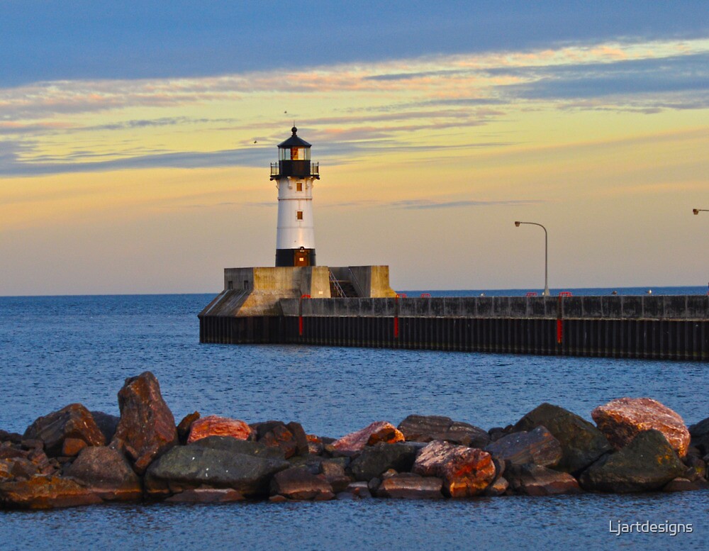 "Lighthouse Duluth Minnesota" by Ljartdesigns Redbubble