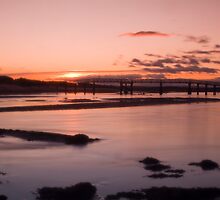 Red sky sailors warning by mfsutherland
