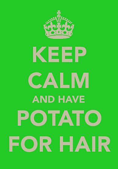 Potato With Hair
