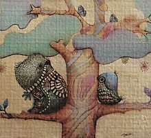 birds and butterflies by © Karin Taylor