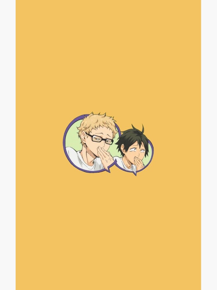 Tsukishima And Yamaguchi Haikyuu Samsung Galaxy Phone Case For