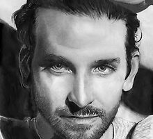 Bradley Cooper portrait by Bianca Ferrando