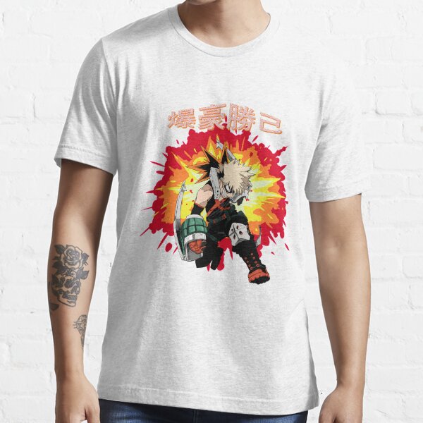 Bakugou Katsuki T Shirt By Niconek Redbubble Bakugo T Shirts