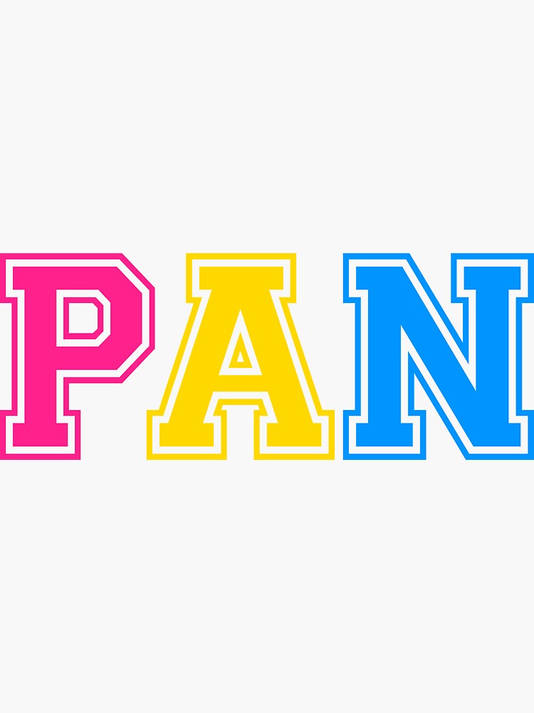 Pan Lgbt Pansexual Gay Pride Pan Sticker By Lilettu Redbubble