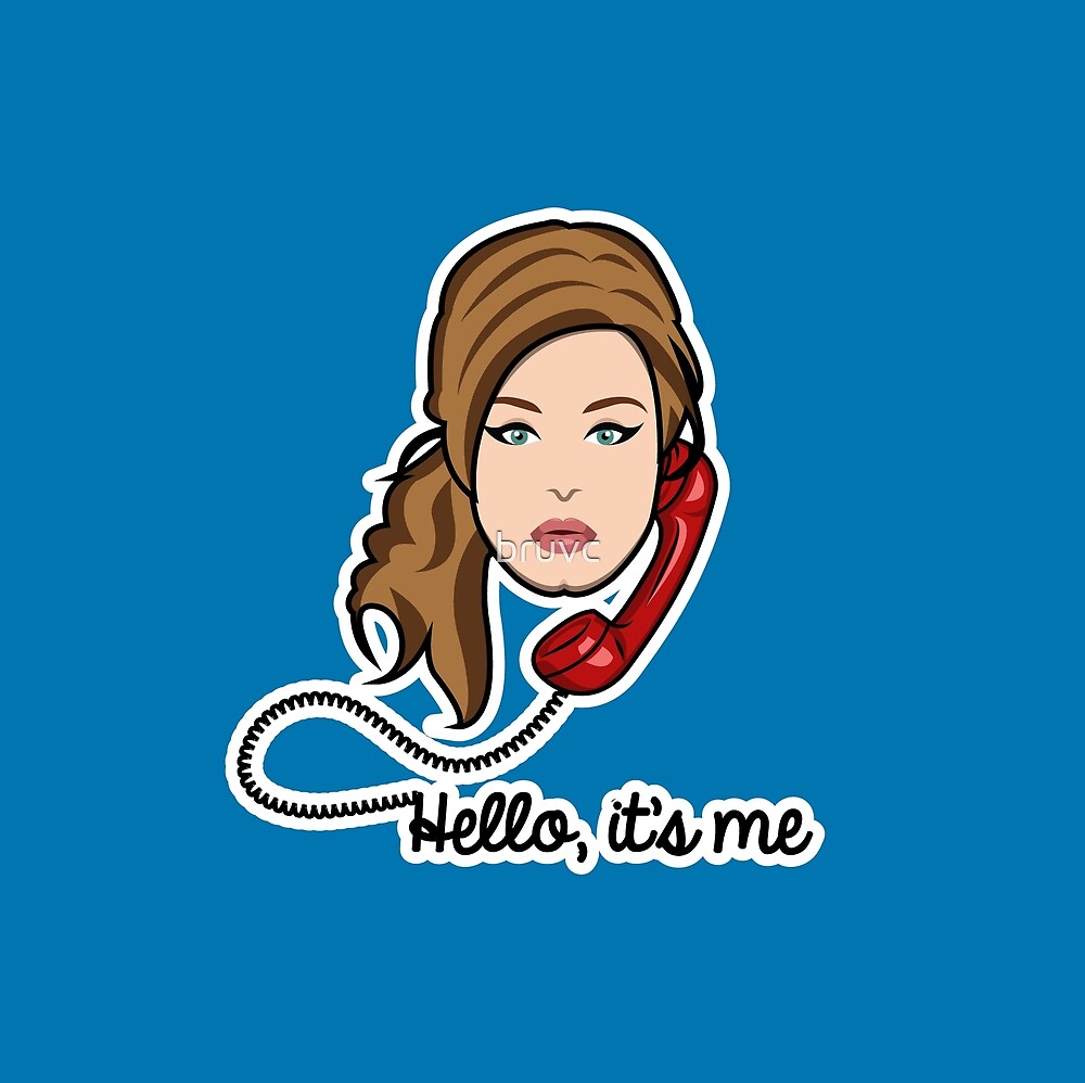 Adele - Hello" by bruvc | Redbubble