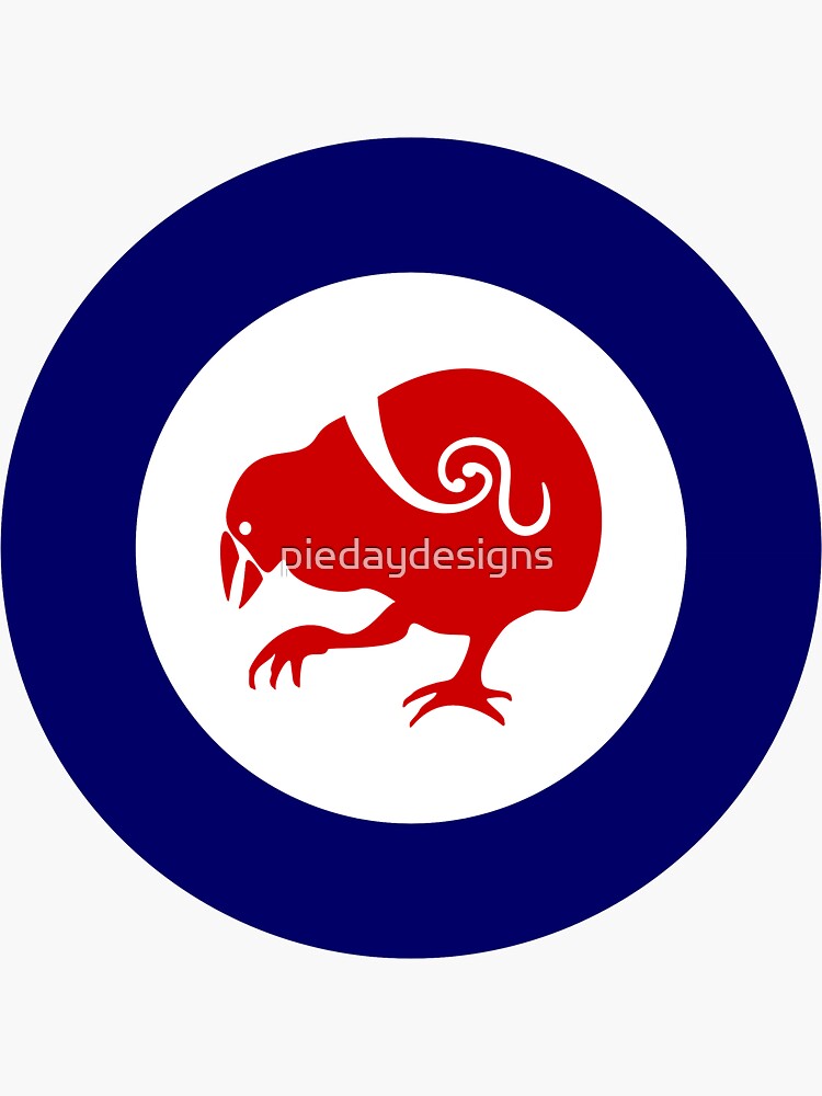 Takahe Air Force Roundel Sticker For Sale By Piedaydesigns Redbubble