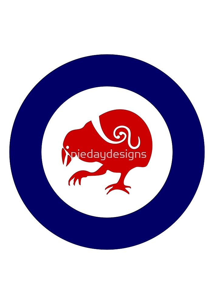 Takahe Air Force Roundel By Piedaydesigns Redbubble