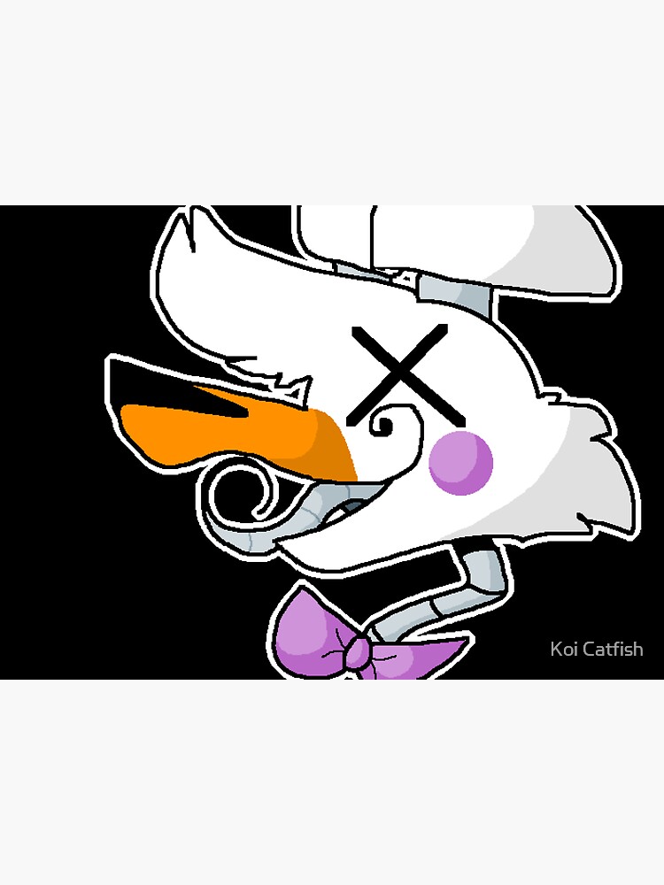 Lolbit Fnaf Sticker By Sharkdafurry Redbubble