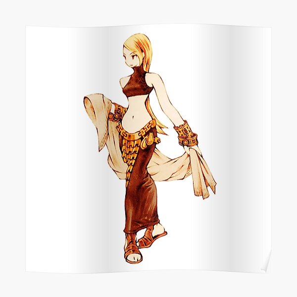 Final Fantasy Tactics Dancer Female Poster By CassidyCreates Redbubble