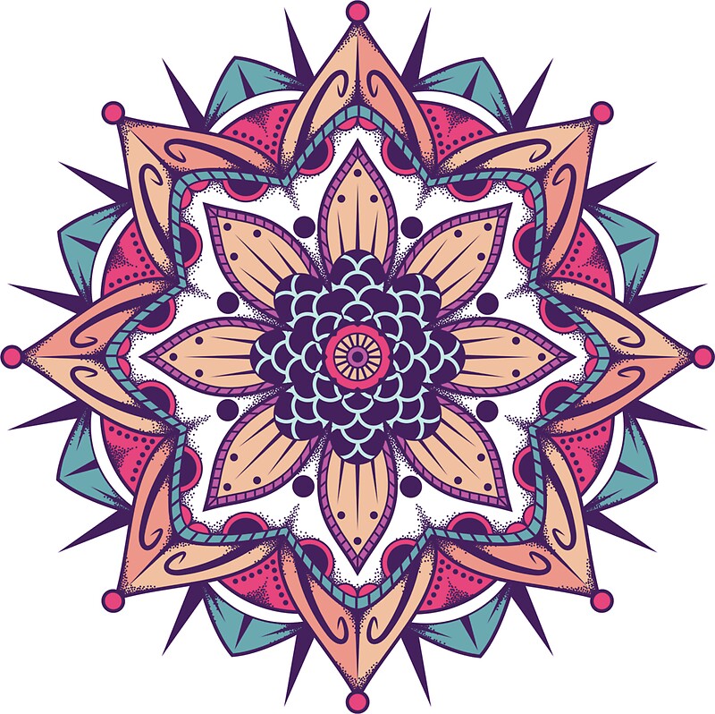 Mandala Stickers Redbubble