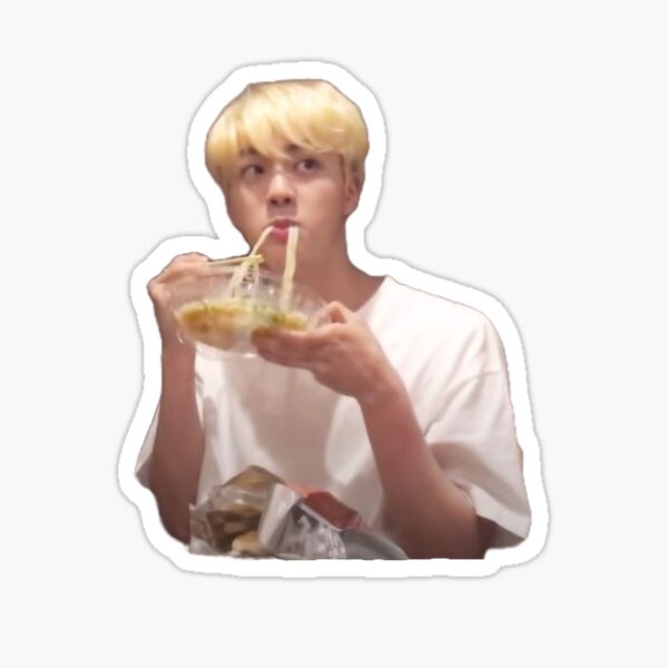 Eat Jin Sticker By Jayelizabeth Redbubble