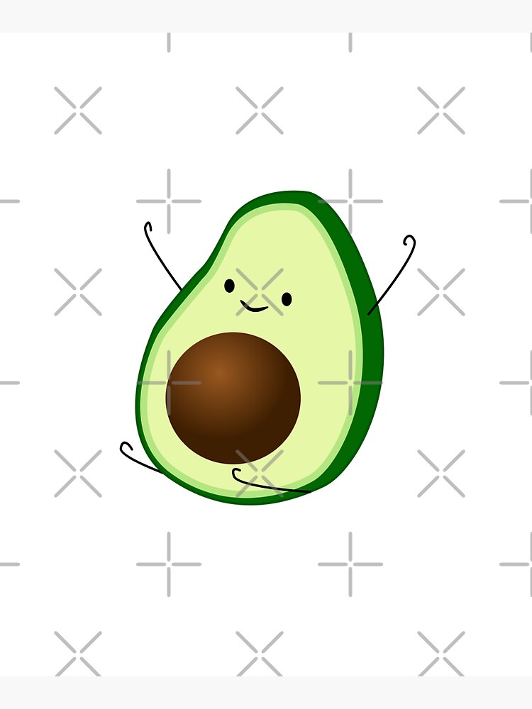 Avocado Stofftasche Von Brytieboo Redbubble