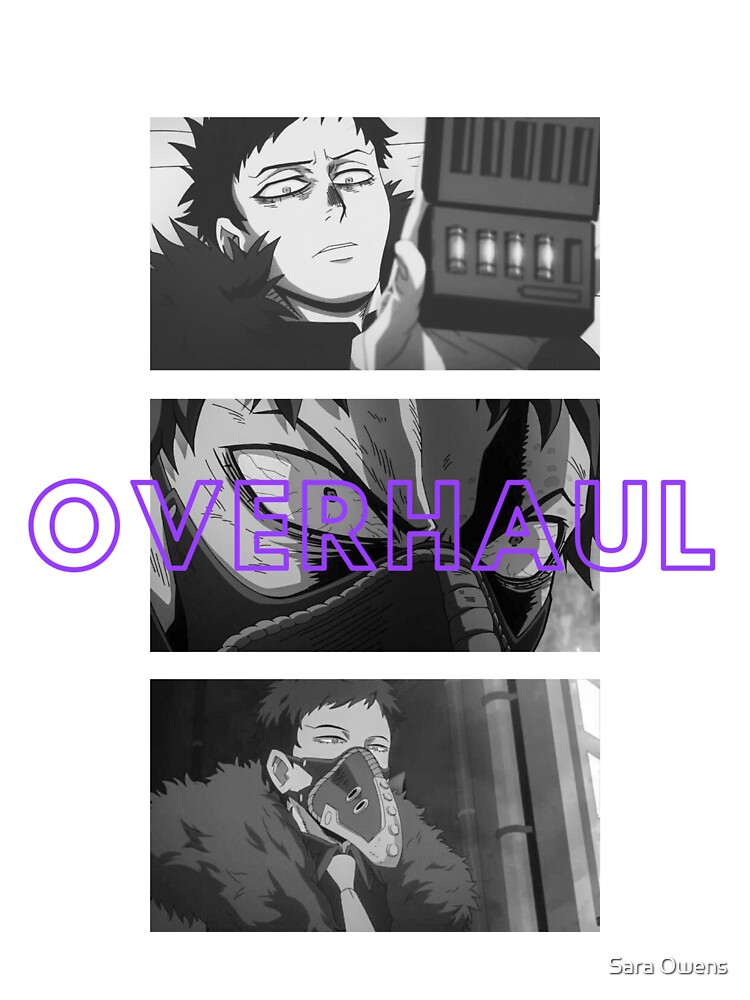 My Hero Academia Overhaul Design Sticker For Sale By Sarachristine