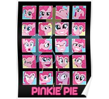 The Many Faces of Pinkie Pie Poster