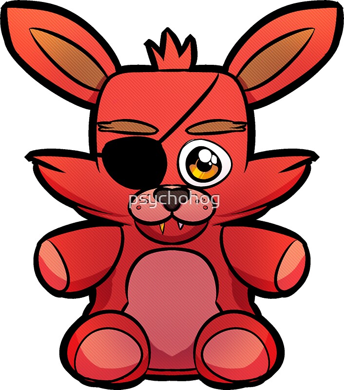 Нарисованная игрушка фокси Нарисованная игрушка фокси