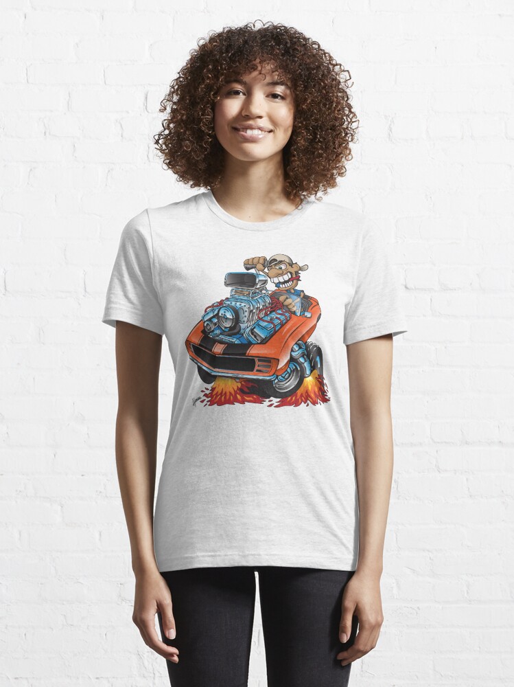 Classic Muscle Car Cartoon T Shirt By Hobrath Redbubble