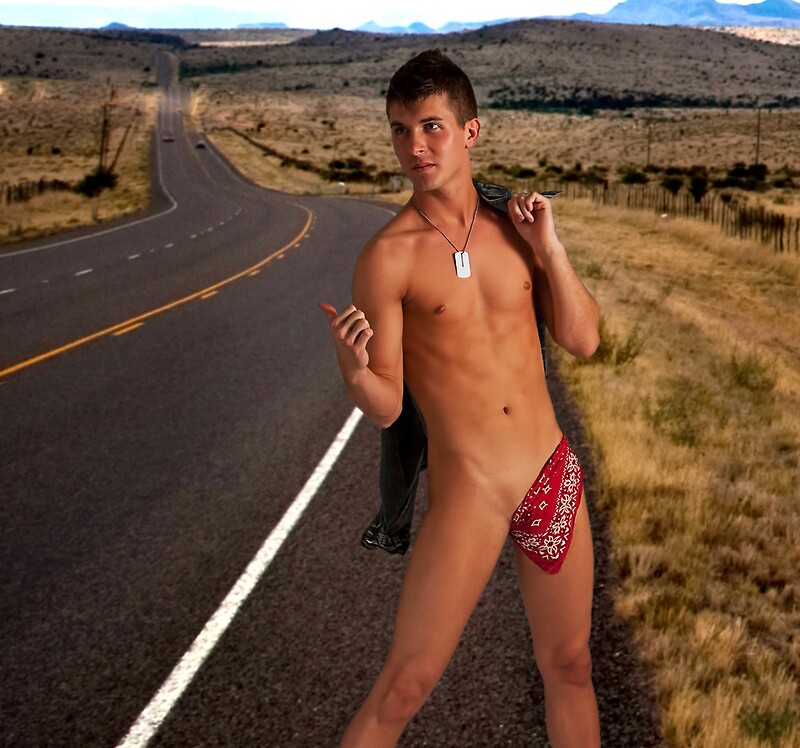 Naked hitch hiker laurie