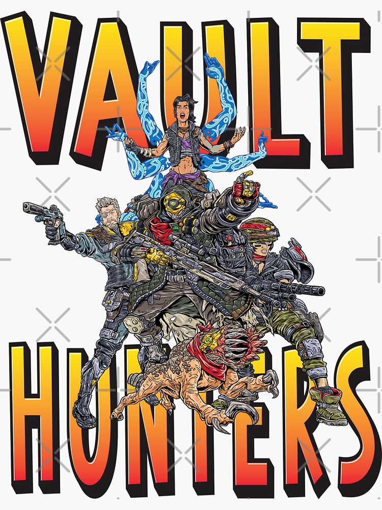 Borderlands 3 Vault Hunters FL4K Beastmaster Amara Siren Moze Gunner