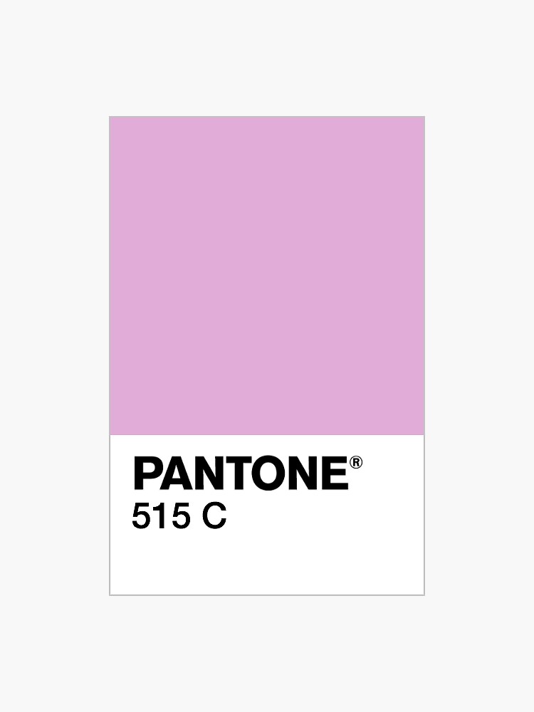 Pantone Color Swatch Sticker For Sale By Belladeantoni Redbubble