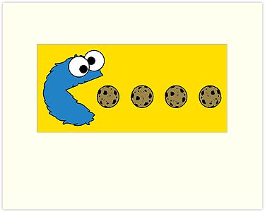 Pacman Cookie Monster
