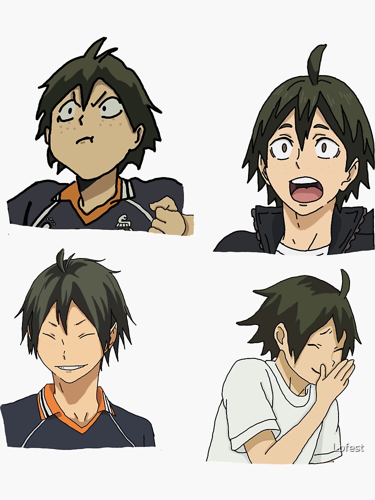 Yamaguchi Haikyuu Fanart Sticker For Sale By Lbfest Redbubble