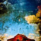 The Red Barn - American Fantasy by Mark Tisdale