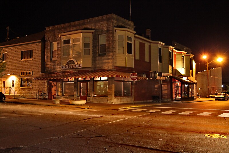 "Little Zagreb Restaurant Bloomington, Indiana" by ken2086 Redbubble