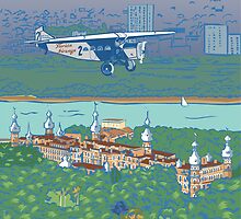 Florida - Tampa Bay and Florida Airways Ford 2AT by contourcreative