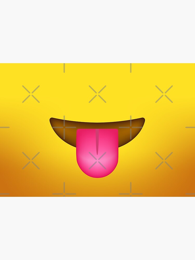 Smiley Face Tongue Out Emoji Tongue Emoji Posters And