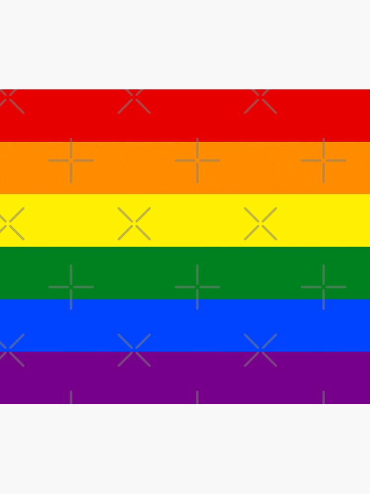 Lgbt Gay Pride Rainbow Flag Sticker By Killbotx Redbubble