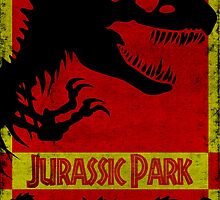 Unofficial Jurassic Park Movie Poster by Gruntbuddy
