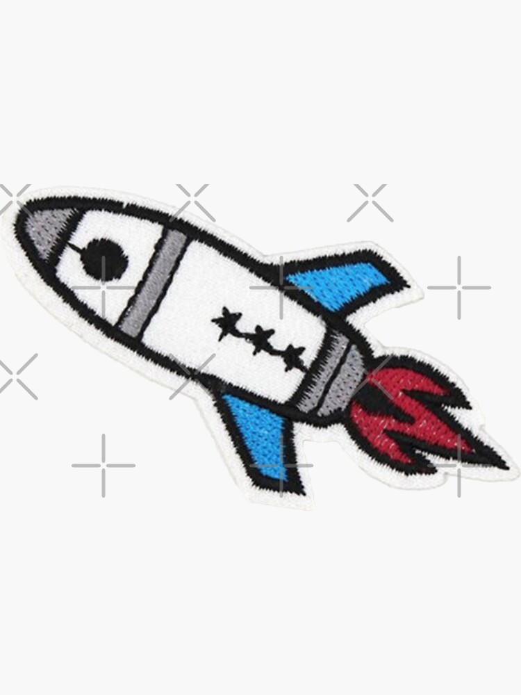 Rocket Sticker Sticker For Sale By Designolo Redbubble