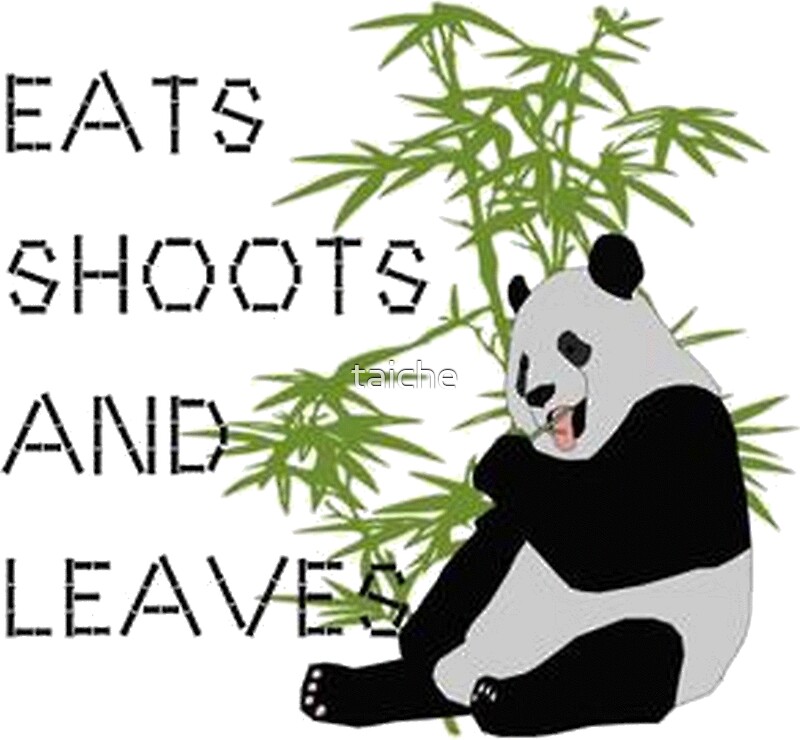 eats shoots & leaves