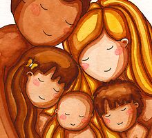 Peace in the Family (Up Close) by Erika Hastings