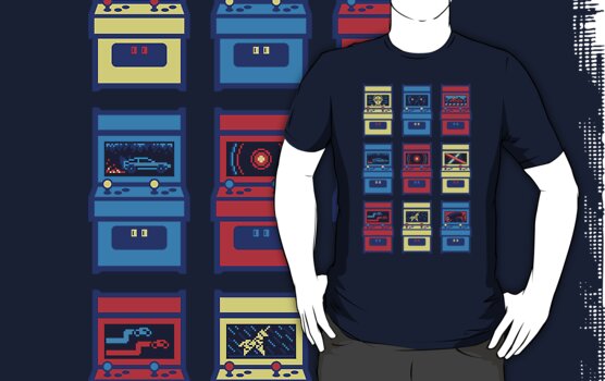 arcade t shirts