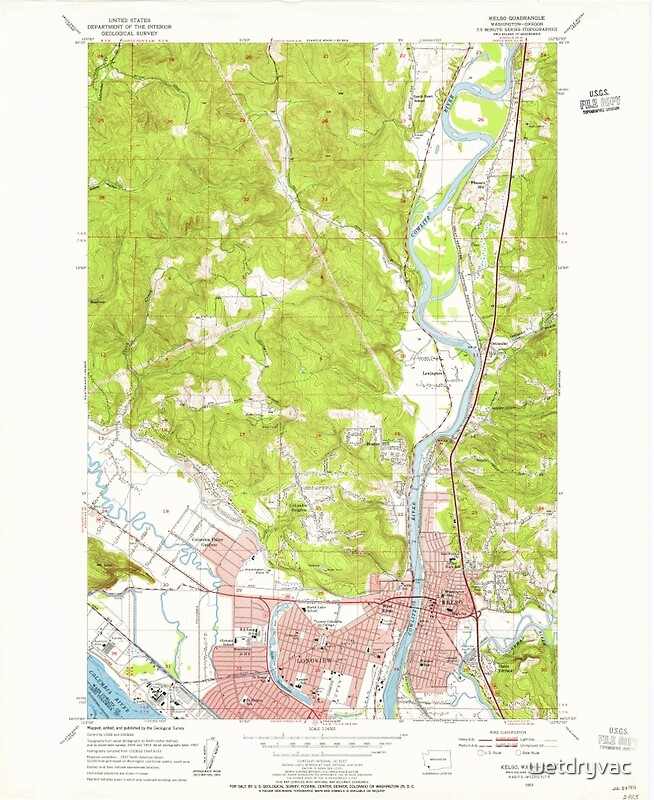 Kelso Wa Zip Code Map Map