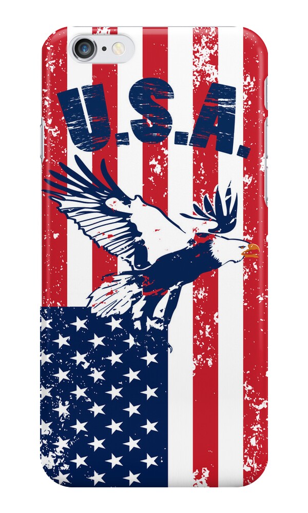 "American Patriotic Eagle iPod / iPhone 5 Case / iPhone 4 Case " iPhone