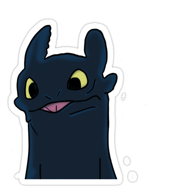 Toothless Stickers By Tiger Redbubble