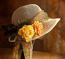 If you can't get ahead get a hat !! by Irene Burdell