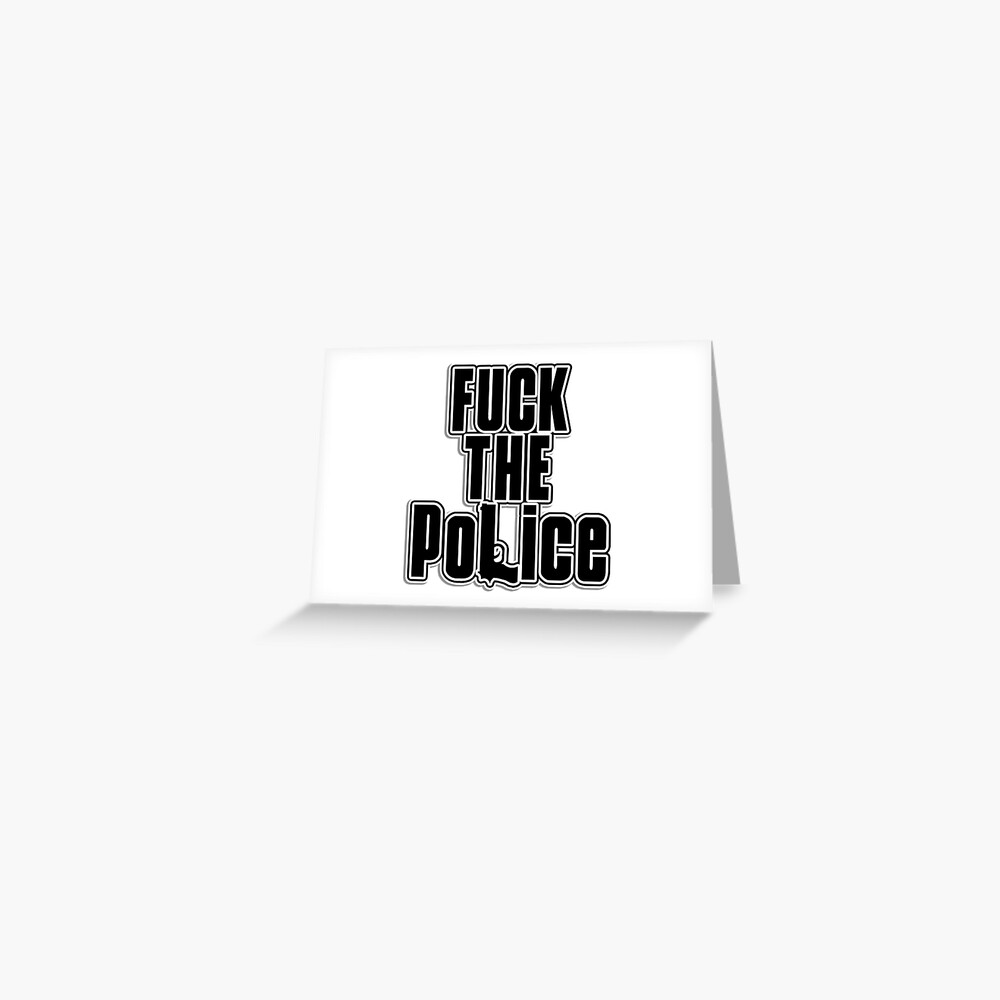 Fuck The Police Sticker For Sale By Yorty Redbubble