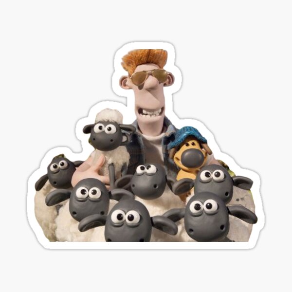 Shaun The Sheep Stickers Redbubble