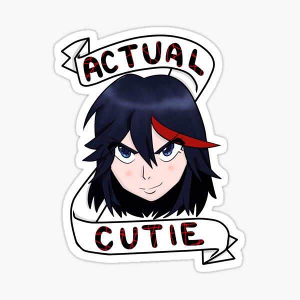 Matoi Ryuko Sticker For Sale By Jjocd Redbubble